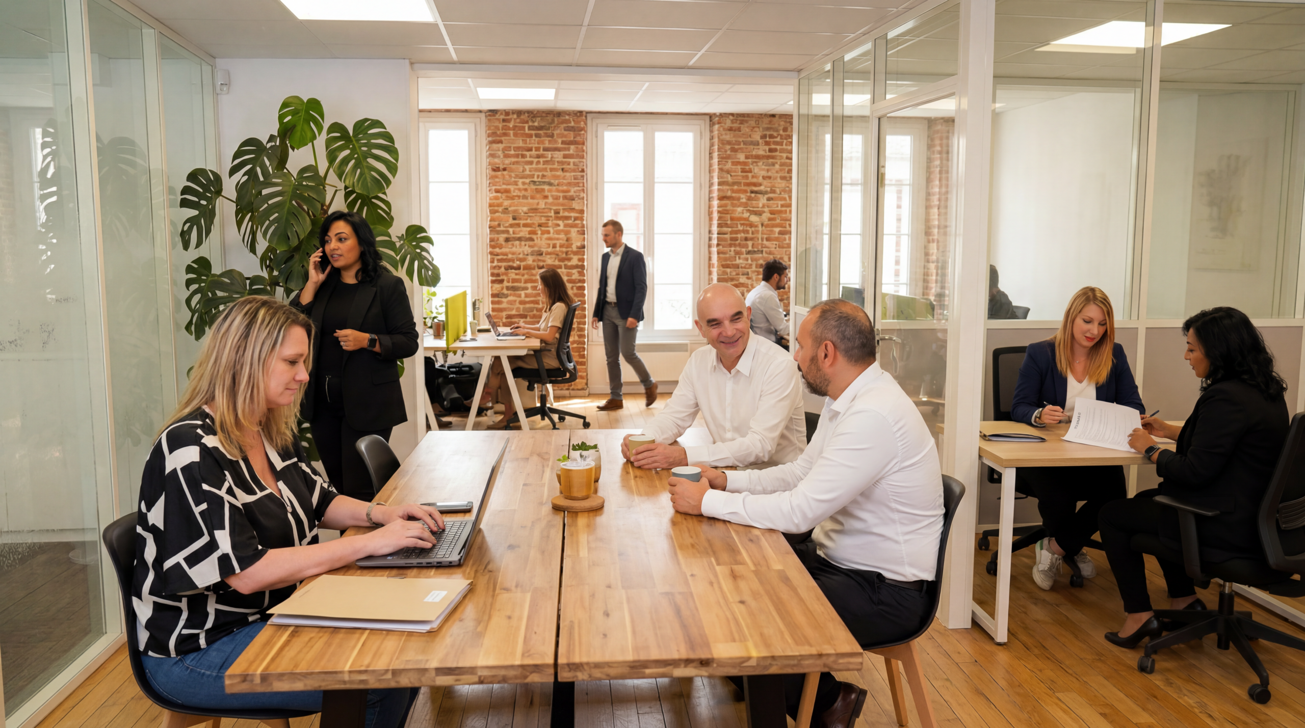 Espace de coworking pour mandataires France Demeure